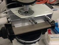 A Linkam LTS350 stage is used at Robert Gordon University to study phase transitions.
