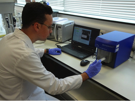 CellGS scientist uses the Particle Metrix ZetaView for the study of exosomes
