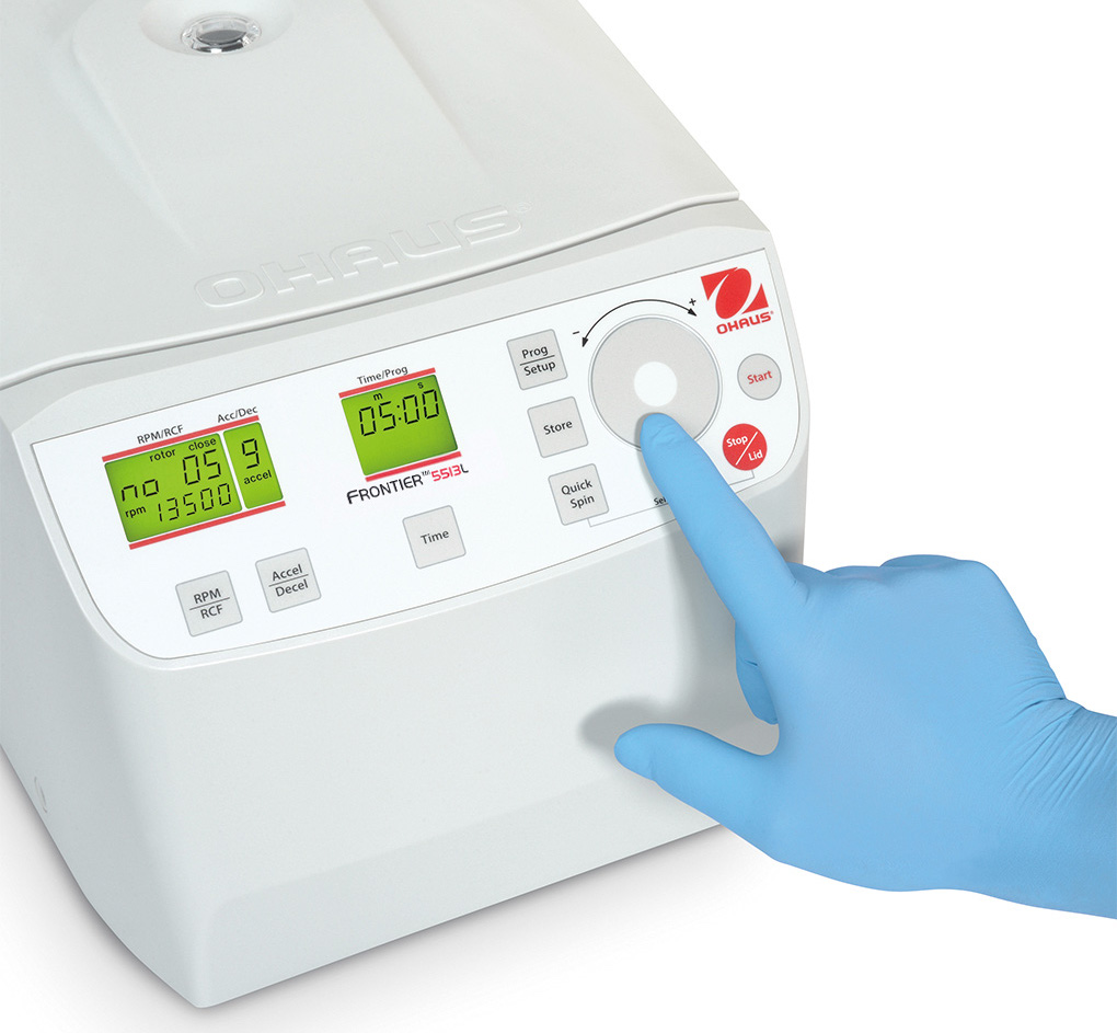 new-ohaus-frontier-5513l-high-speed-micro-centrifuge