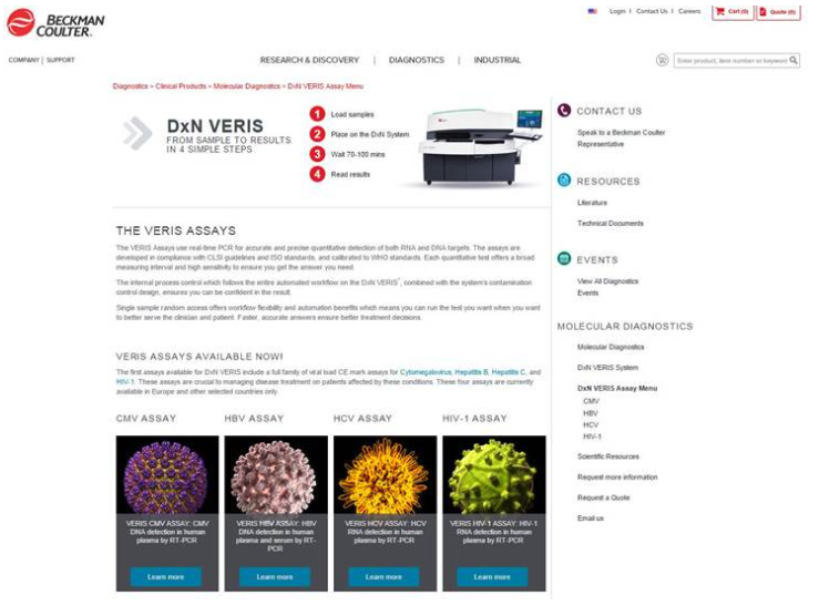 Molecular Diagnostics Website