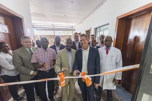 Official opening histopathology laboratory in Butaro
