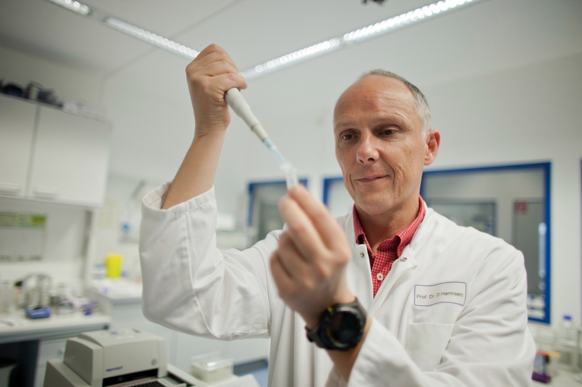 Professor Dag Harmsen, Managing Director of Ridom GmbH