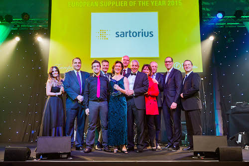 Sartorius Supplier of the Year 2015