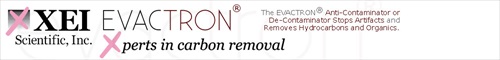 XEI and Evactron Anti-Contaminator Logo