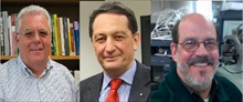 Left to Right:  Professor Karl-Siegfried Boos, University of Munich; Professor Hans Maurer, Saarland University; Professor M. Arthur Moseley, Duke University.