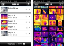 Thermal Imaging Camera App for the iPad, iPod Touch, or iPhone