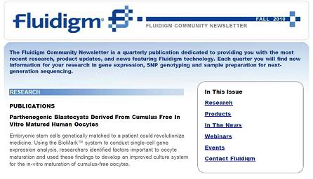 Fluidigm Community Newsletter 
