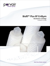 The Porvair Filtration  Biofil Plus